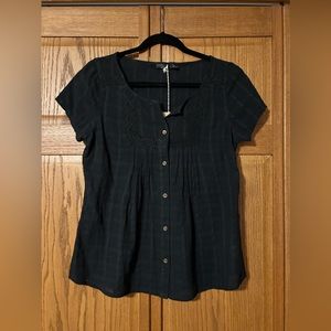 Organic Prana Buttondown Shirt NWT